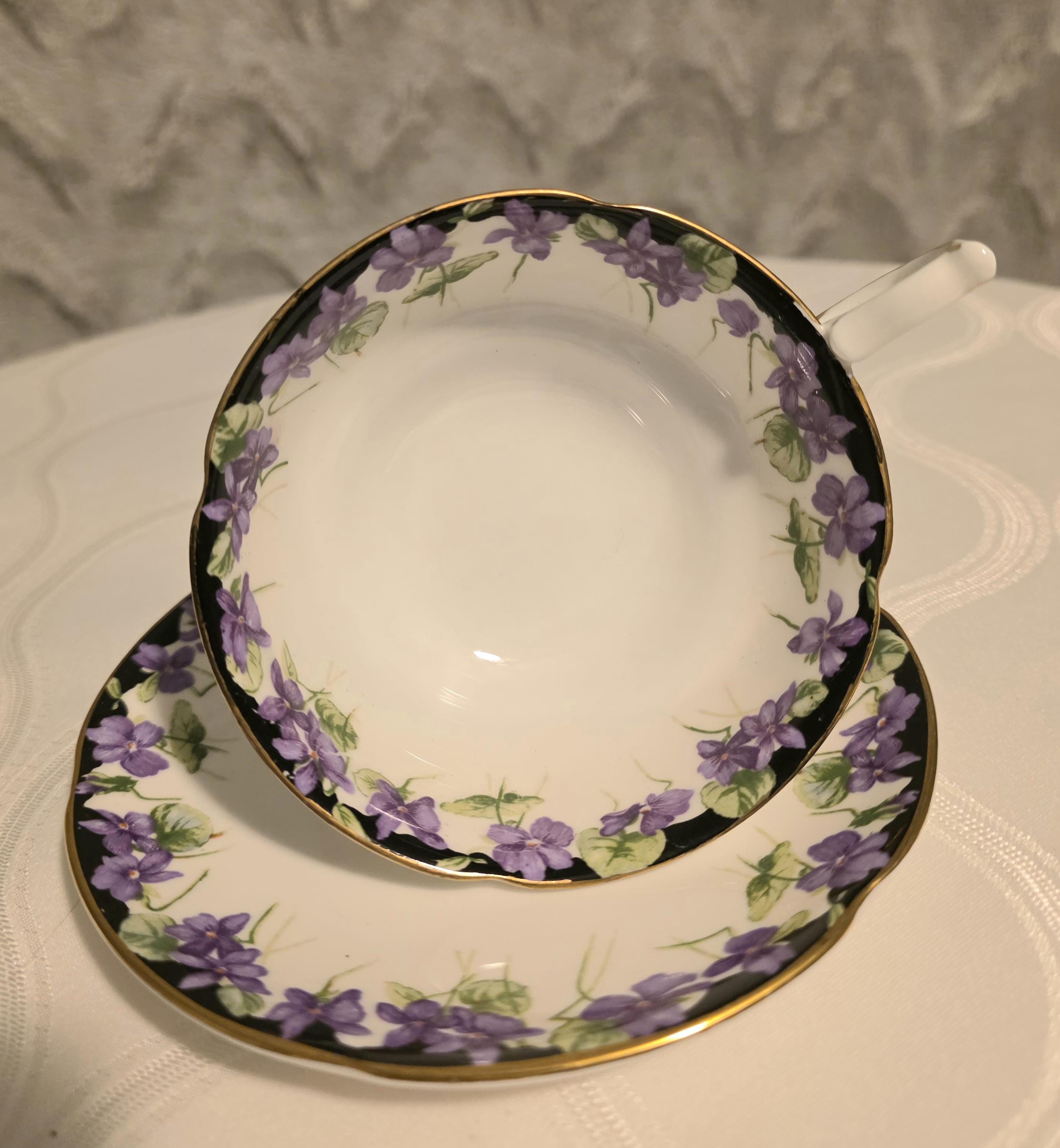 ブランブリーヘッジ レシピプレート① CRYSTALLIZED VIOLETS Royal