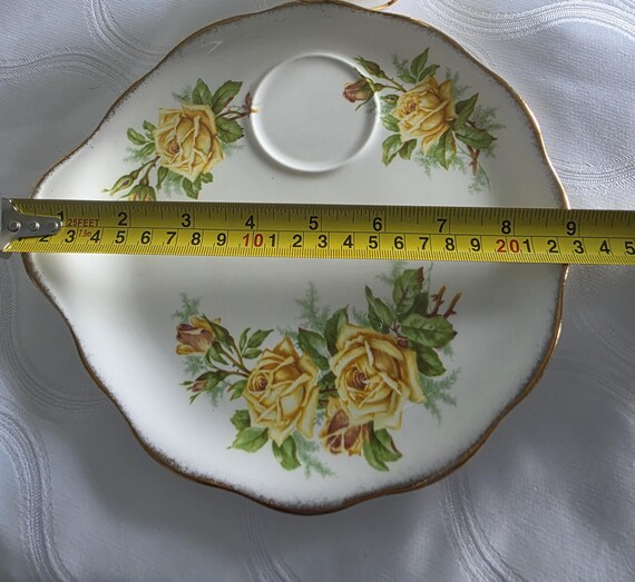 ヴィンテージ ロイヤルアルバート ティーローズ テニスセット（4個