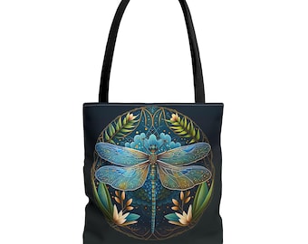 Borsa tote a forma di libellula. Una delizia per gli amanti della natura ed eco-friendly! Un regalo per ogni occasione, per gli amanti della natura, per lei o per la mamma.