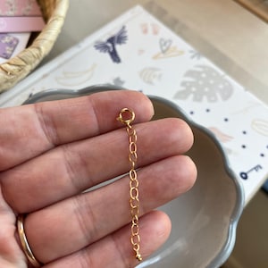 2&quot; chain extender | 14k gold filled or sterling silver