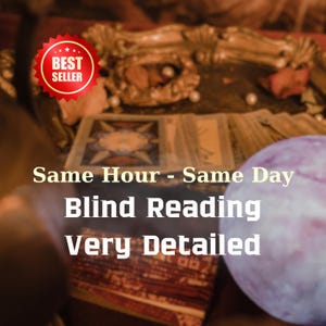 Same Hour Blind Psychic Tarot Reading: Deep Spiritual Guidance