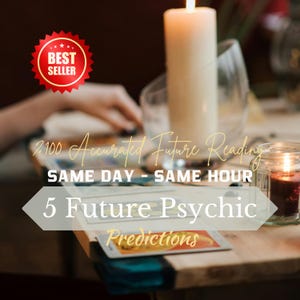 5 previsioni psichiche future - Lettura altamente dettagliata e accurata al 100% - Same Hour Insights