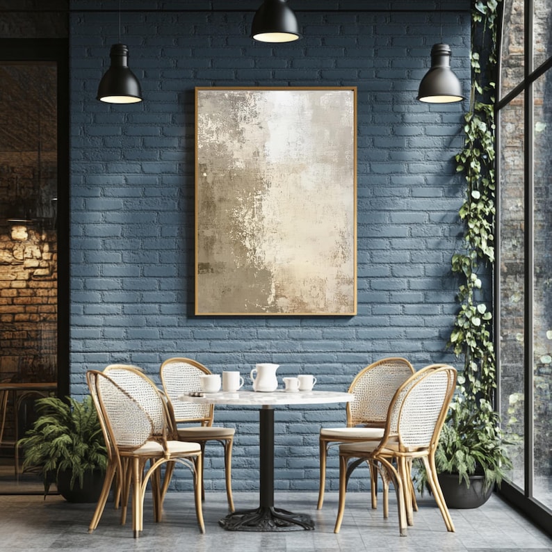 Abstract wabi sabi painting Neutral Earthy art prints Japandi style print Digital Download for Zen style home decro