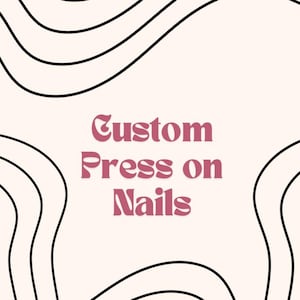 Custom Hand painted Press on Nails Spring Nails Summer Nails Short Nails Spring Nail Custom Size Press on Nail Gift For Nail Lovers Birthday