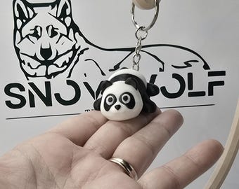 3d printed Panda key chain