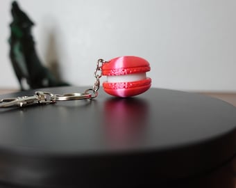 3D printed Macaroon Clicker keychain