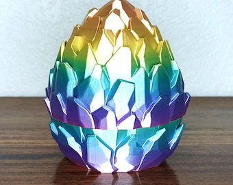 3D printed Dragon Eggs with Dragon inside
