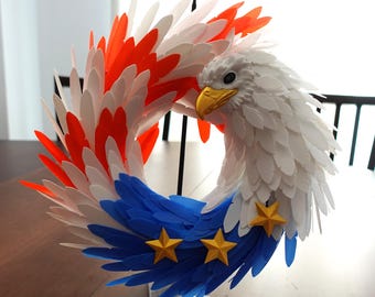 3D printed Eagle wreath