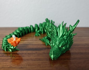 3D Printed Adult Forest Dragon