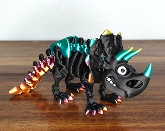 3D Printed Triceratops