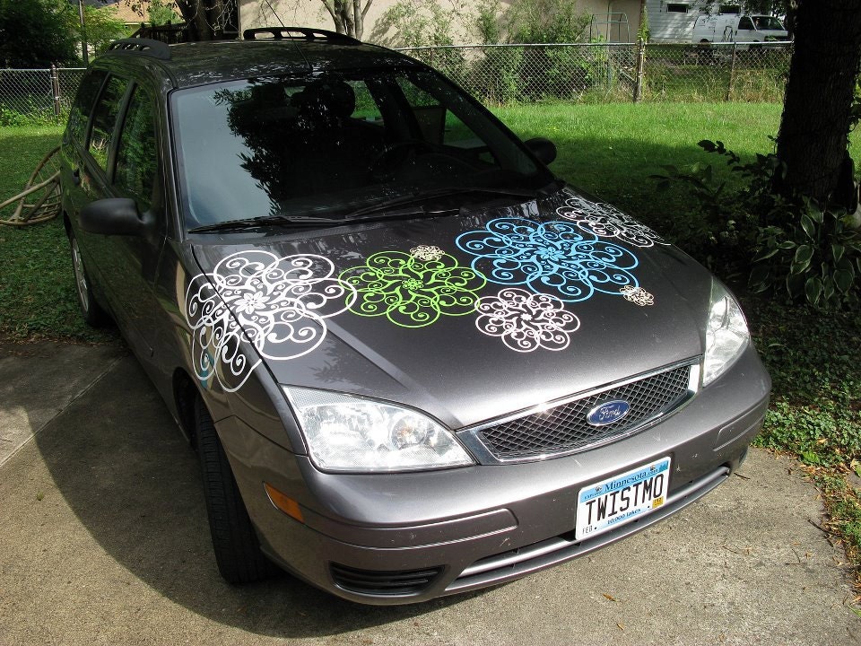 6 Car Decals Outside Stickers for Car Windows Doors Etsy