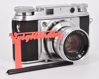 VOIGTLANDER Prominent 35mm rangefinder camera. Ultron f2 lens. Clean ex+