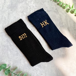 Groomsmen Socks Personalized,Embroidery Groomsmen Socks for Wedding,Personalized Embroidered Best Man Sock,Gift for Groomsmen
