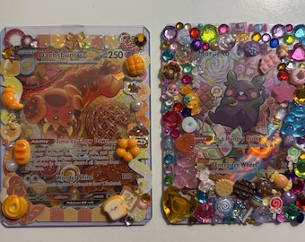 Carregadores superiores TCG decorados personalizados, cartas colecionáveis reais NÃO INCLUÍDAS