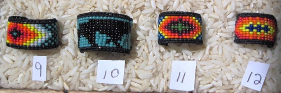 Native american beaded rings clearance
