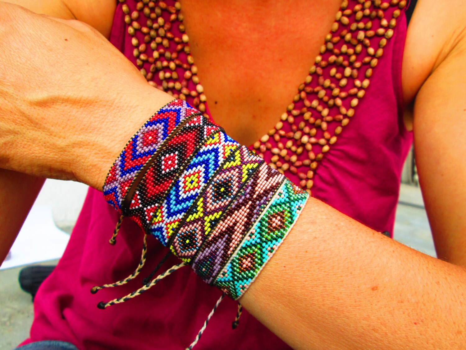 Beaded Loom Bracelet Class - Ute Indian Museum | Kids Out and About Denver