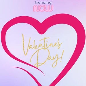 Tarjeta animada de San Valentín Tendencias ahora Tarjeta digital de San Valentín Tarjeta de San Valentín sencilla Tarjeta de amor de color corazón Tarjeta de feliz San Valentín