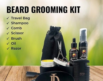 Beard Oil, Beard Growth Products, Beard Styling Kit, Beard Shampoo, Gift for him, Beard Brush, Beard Comb, Beard Balm, Men Grooming, Beards