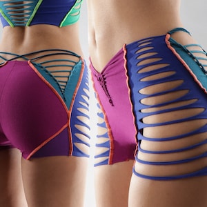 Colorful Booty  Shorts