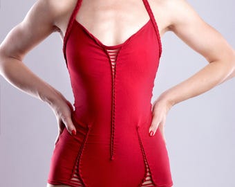 Slit-weave Braided Body in Cotton Jersey, custom colors