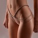 Stretch Rope Crotchless Panties 