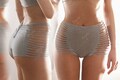Cotton jersey strappy high waisted panty product logo