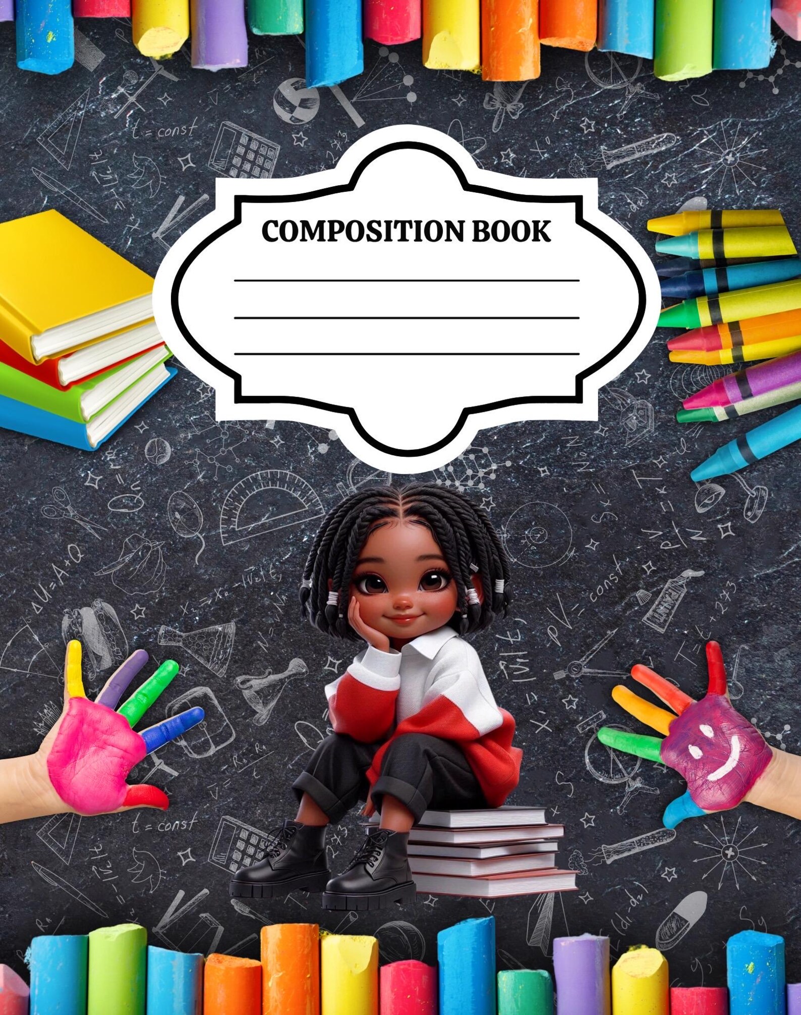 Back to School Composition Cover - Etsy