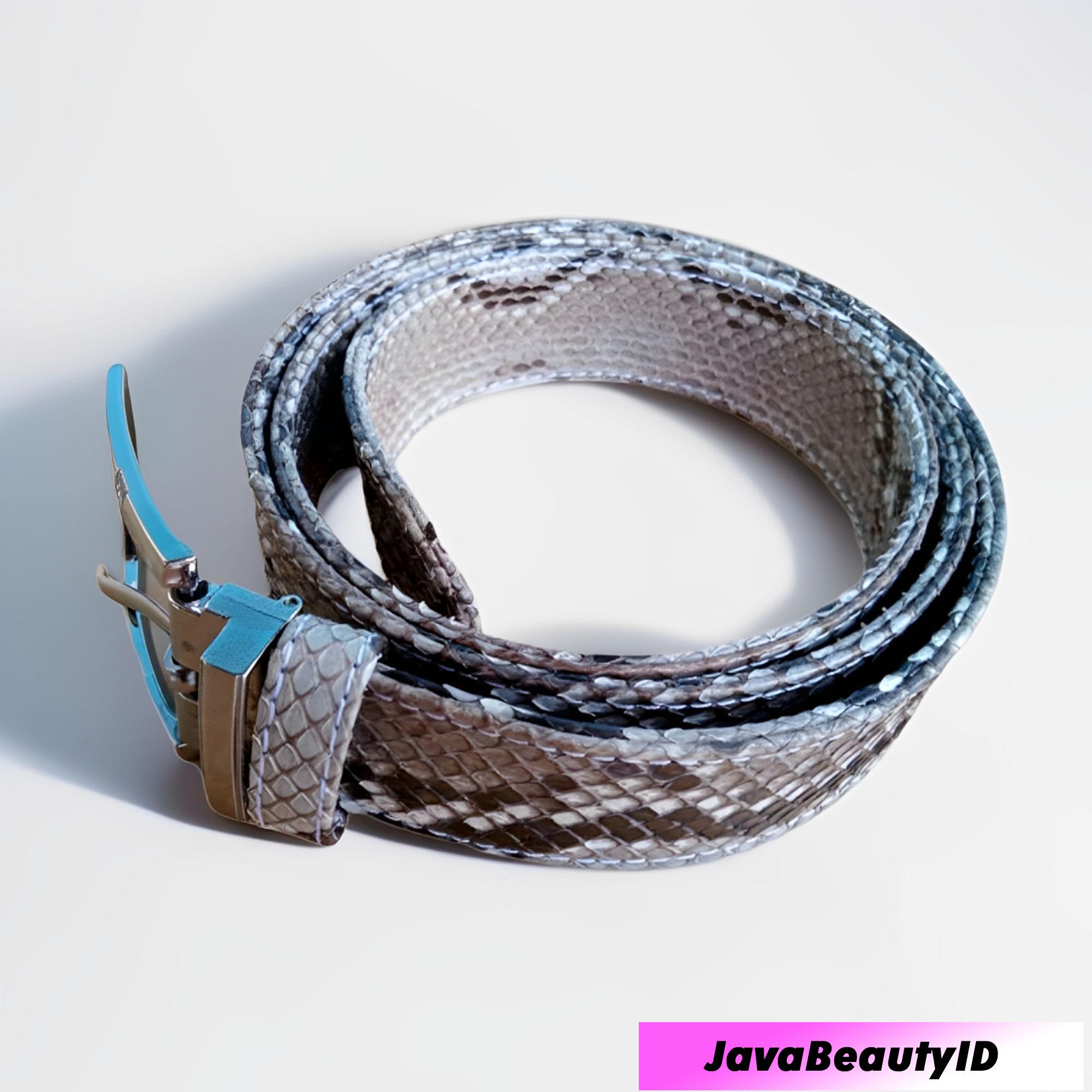 Authentic Python Skin Belt – Exotic And Stylish, Python Skin Belt, Exotic Leather Belt, Real Python Belt, Handmade Belt, Snakeskin Belt