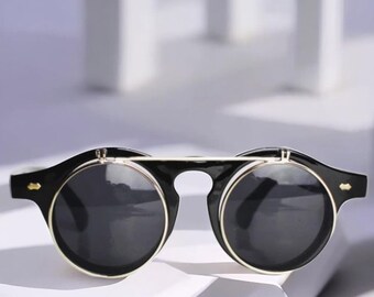 Vintage Steampunk Goggles – Dual Lens Retro Eyewear, Steampunk Goggles, Steampunk Glasses, Vintage Goggles, Retro Steampunk, Gothic Goggles