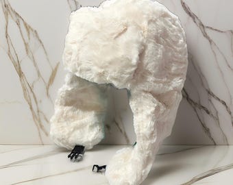 Cappello invernale Ushanka classico Whispering Snowland dal fascino nordico, cappello invernale, cappello Ushanka, cappello di pelliccia, cappello soffice, cappello paraorecchie