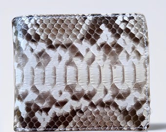 Python Snake Skin Pia Wallet, Snake Skin, Exotic Wallet, Color Wallet, Men's Wallet