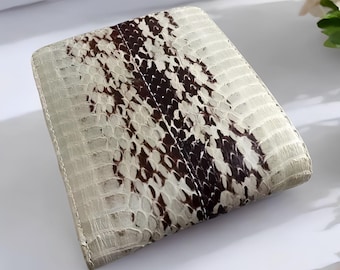 Genuine Snake Skin Wallet Elegant and Comfortable,Snake Skin,Exotic Wallet,Color Wallet,Men's Wallet,Leather Wallet