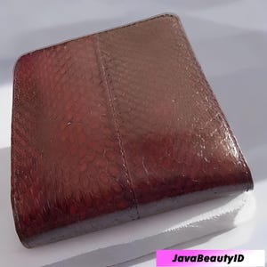 Echte Schlangenhaut Brieftasche Elegant und Premium-Design für Männer, Schlangenhaut, Exotische Brieftasche, Farbe Brieftasche, Herren Brieftasche, Leder Brieftasche