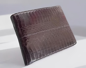 Genuine Snake Skin Wallet Elegant Unique and Comfortable for Exclusive Style,Snake Skin,Exotic Wallet,Color Wallet,Men's Wallet