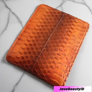 Classy Style with Unique Snake Skin Wallet, Snake Skin, Exotic Wallet, Color Wallet, Men's Wallet, Leather Wallet