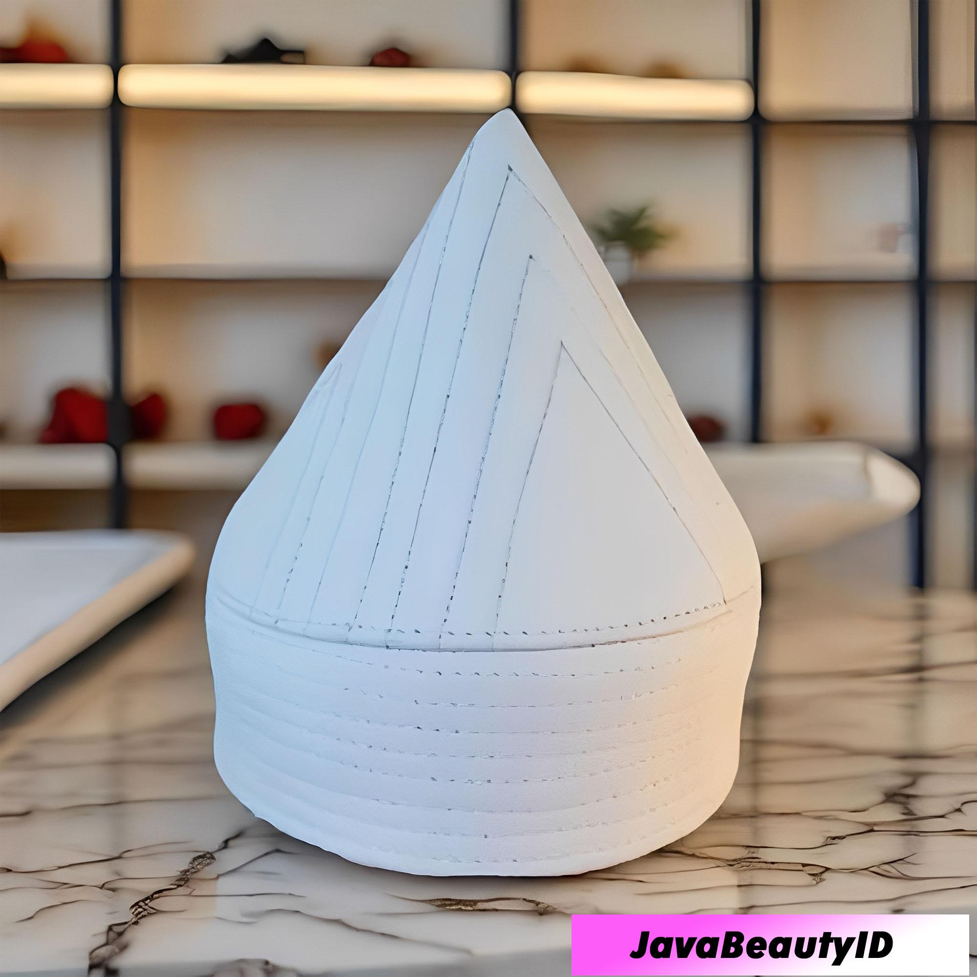 Unique Genuine Leather Pyramid Hat for Men, Handmade Tall Conical ...