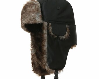 Cappello Ushanka in peluche Winter Harmony per avventure mattutine gelide, cappello invernale, cappello Ushanka, cappello di pelliccia, cappello soffice, cappello con paraorecchie