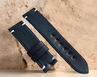 Genuine Cowhide Watch Strap Handmade Leather Strap Slim Fit and Stylish,Leather Watch Strap, Handmade Strap, Leather Strap, Genuine Cowhide
