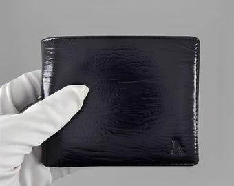 Classic Bifold Wallet for Men in Real Leather, Leather Wallet, Cowhide Wallet, Bifold Wallet, Men's Wallet