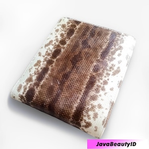 Wild And Refined Handcrafted Snake Skin Wallet, Snake Skin,Exotic Wallet,Color Wallet,Men's Wallet