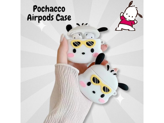 Pochaccoo Earpods Case, Earphone Case For Apple AirPods 1 2 3 Pro | Anime Airpods Case - Birthday Gift