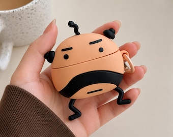 Cartoon Uncle Beard Airpod Case, Silicone Protective Case Pro 3, Fathers Day Gifft