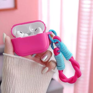 Airpods Case With Lanyard, Earphone Case , 3D Airpods Pro 2 Case | Airpods 4 Case - Gift For Her