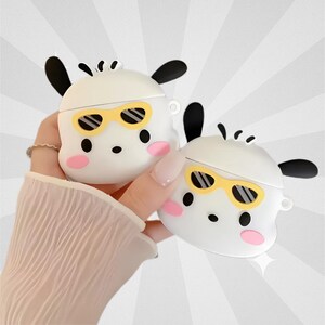 Pochaccoo Earpods Case, Earphone Case For Apple AirPods 1 2 3 Pro | Anime Airpods Case - Birthday Gift