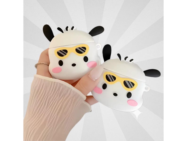 Pochaccoo Earpods Case, Earphone Case For Apple AirPods 1 2 3 Pro | Anime Airpods Case - Birthday Gift
