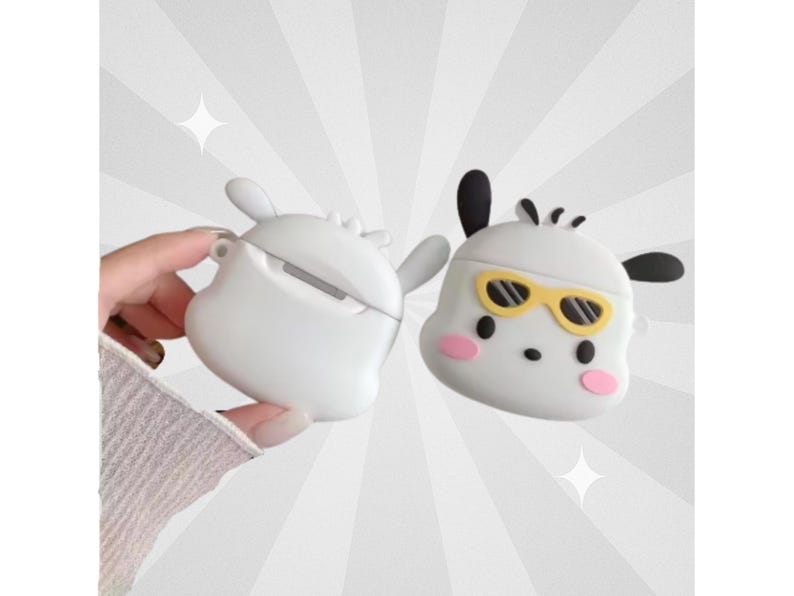 Pochaccoo Earpods Case, Earphone Case For Apple AirPods 1 2 3 Pro | Anime Airpods Case - Birthday Gift