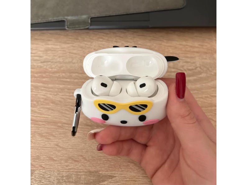 Pochaccoo Earpods Case, Earphone Case For Apple AirPods 1 2 3 Pro | Anime Airpods Case - Birthday Gift