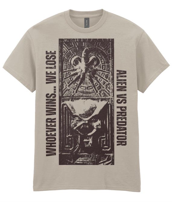 Alien Vs Predator AVP We Lose Unisex T-shirt - Etsy