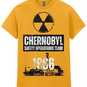 T-Shirt des Sicherheitsteams von Tschernobyl