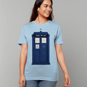 Maglietta unisex Doctor Who Tardis Police Box